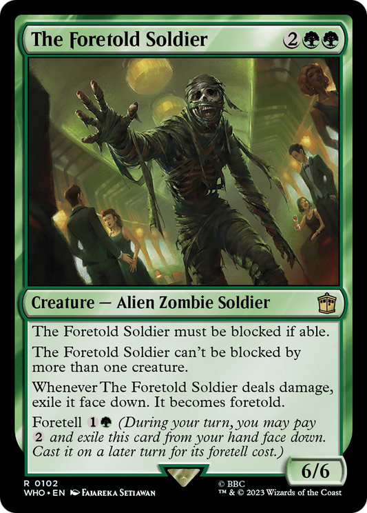 The Foretold Soldier (WHO-102)