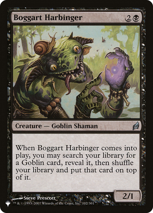 Boggart Harbinger (LIST-LRW-102)