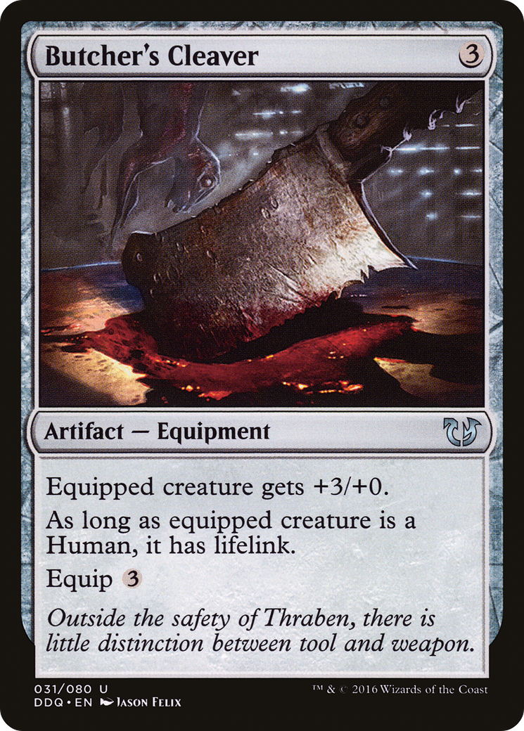 Butcher's Cleaver (DDQ-031)