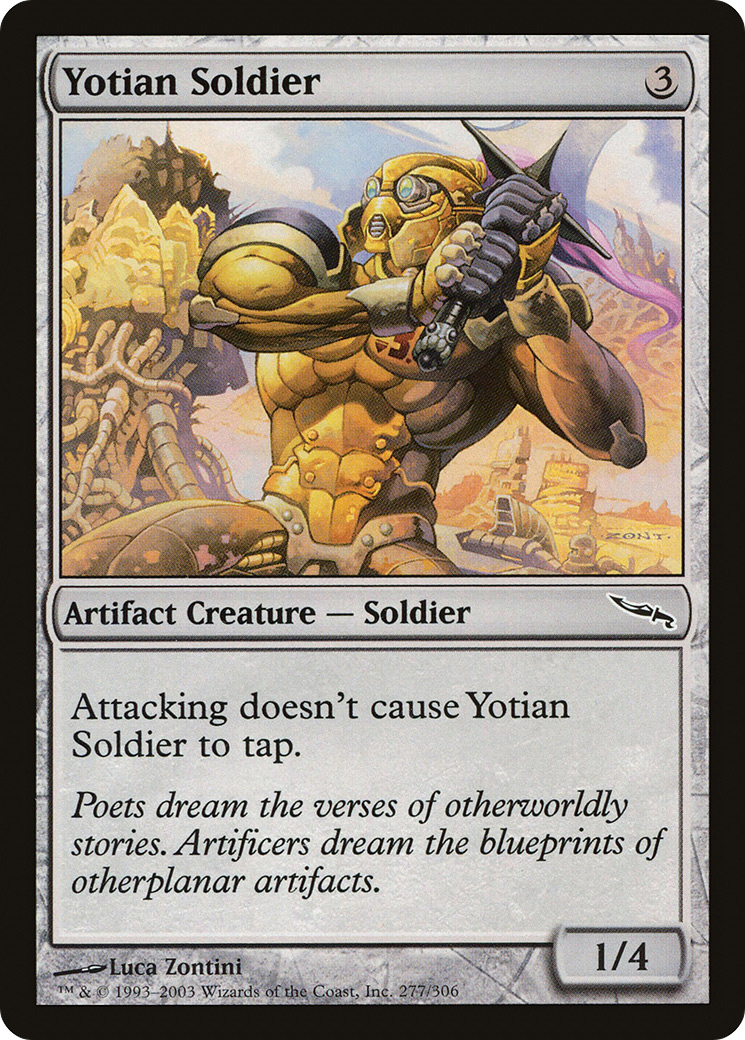 Yotian Soldier (MRD-277) (Foil)