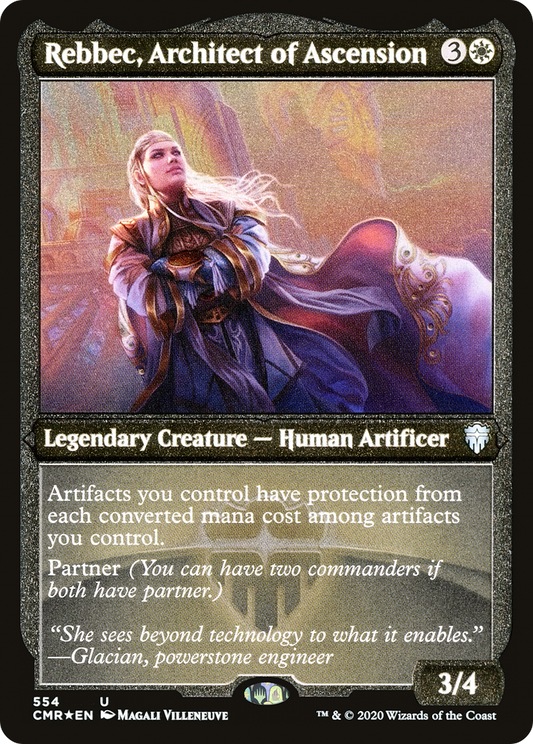 Rebbec, Architect of Ascension (CMR-554) (Etched Foil)