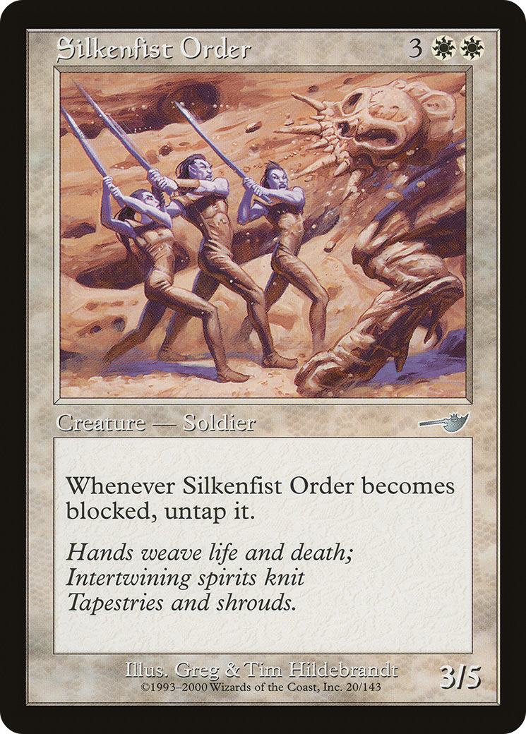 Silkenfist Order (NMS-020) (Foil)