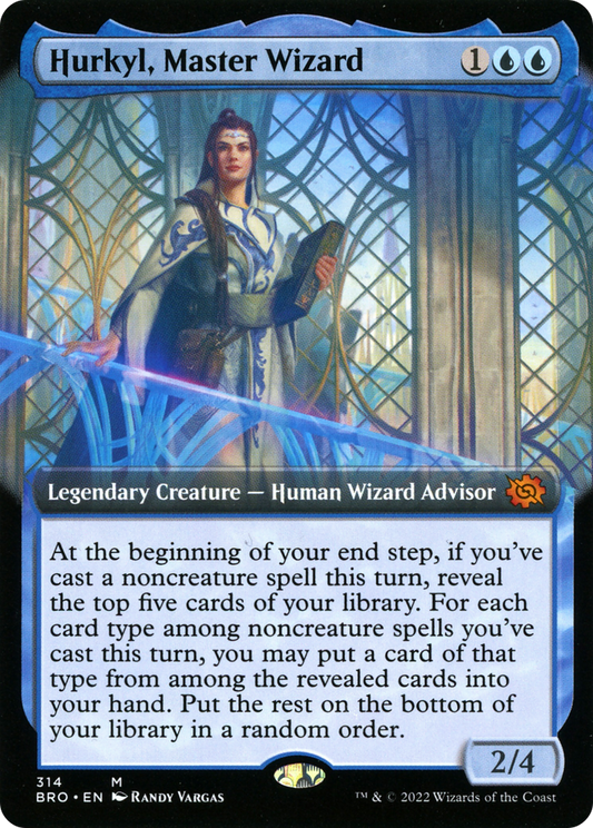 Hurkyl, Master Wizard (BRO-314) (Extended Art)