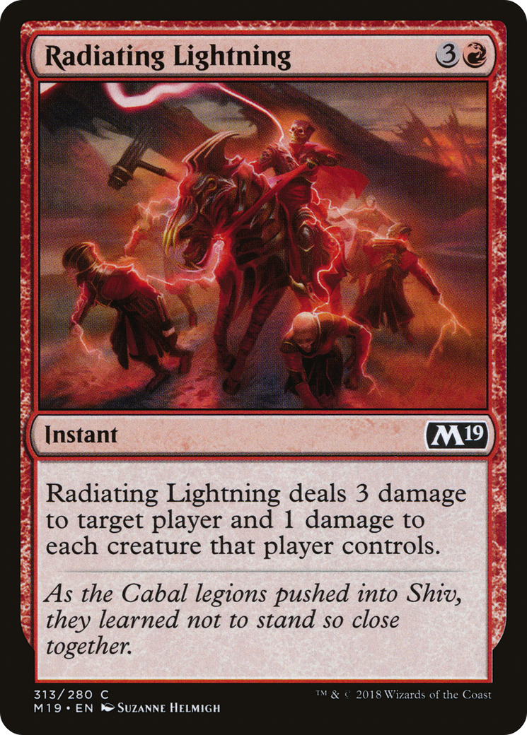 Radiating Lightning (M19-313)