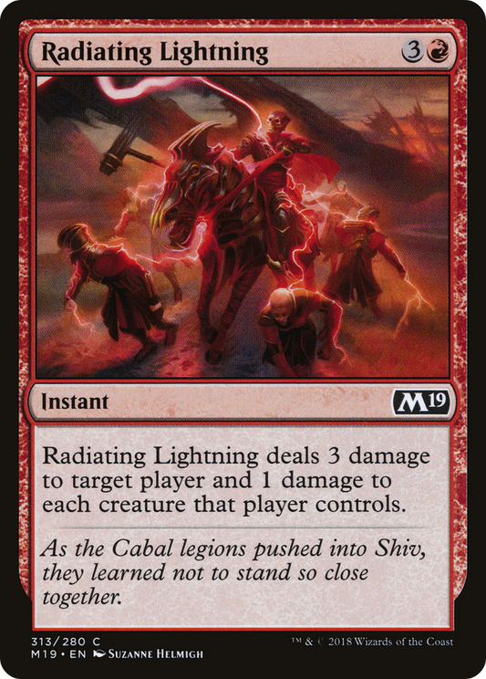 Radiating Lightning (M19-313)