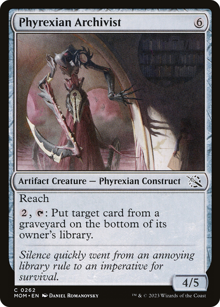Phyrexian Archivist (MOM-262) (Foil)