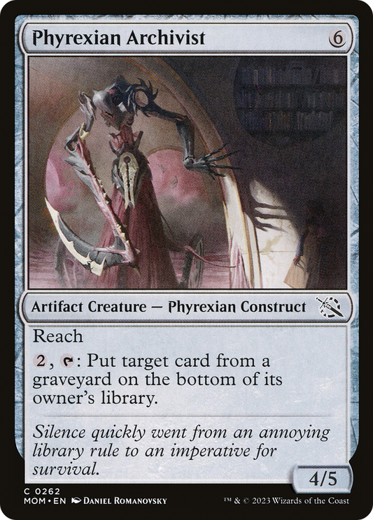Phyrexian Archivist (MOM-262) (Foil)