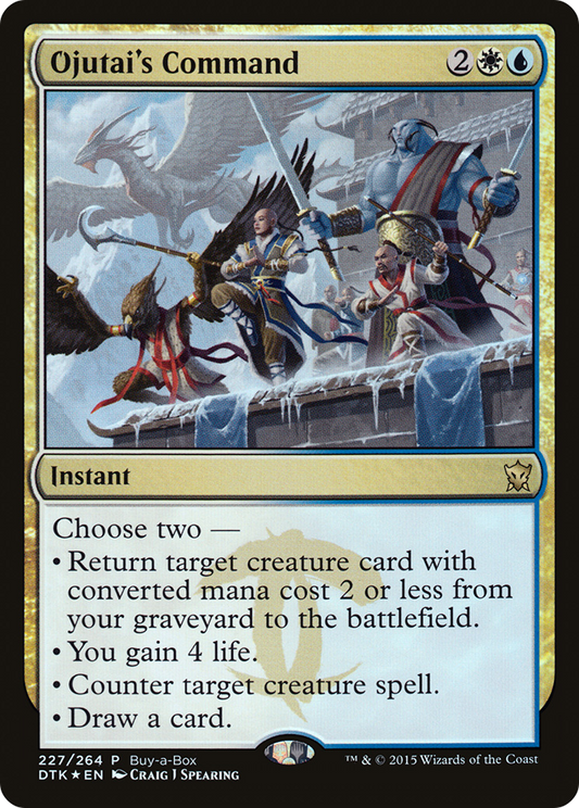 Ojutai's Command (BABP-227) (Foil)