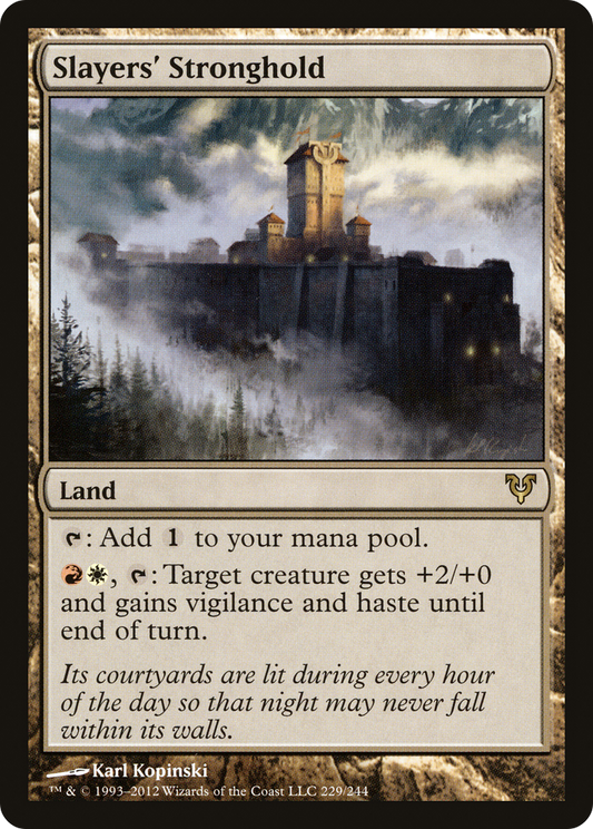 Slayers' Stronghold (AVR-229) (Foil)