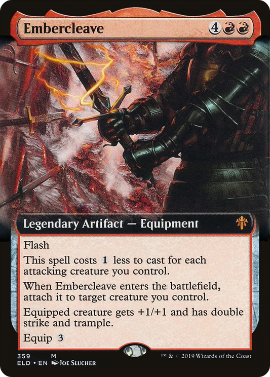 Embercleave (ELD-359) (Extended Art) (Foil)