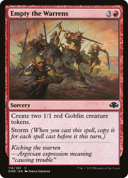Empty the Warrens (DMR-118)