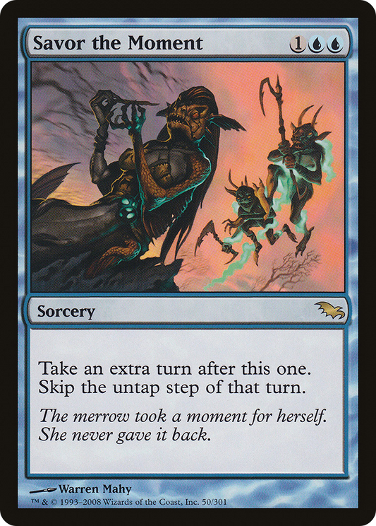 Savor the Moment (SHM-050) (Foil)