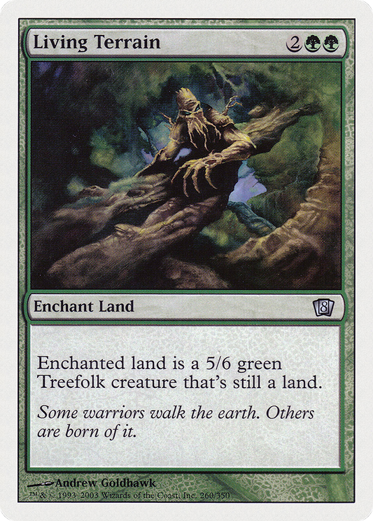 Living Terrain (8ED-260★) (Foil)