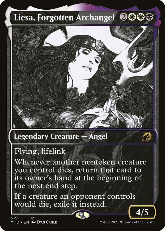 Liesa, Forgotten Archangel (MID-319) (Showcase) (Foil)