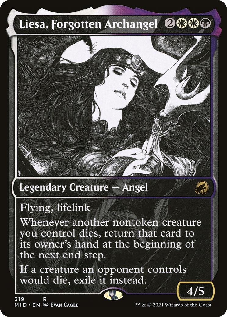 Liesa, Forgotten Archangel (MID-319) (Showcase)