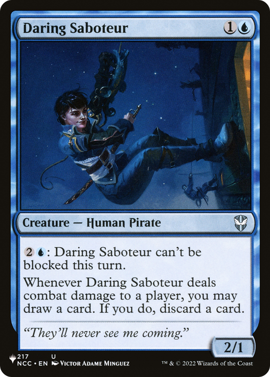 Daring Saboteur (LIST-NCC-217)