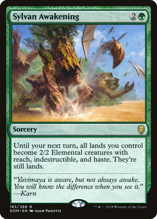 Sylvan Awakening (DOM-183) (Foil)