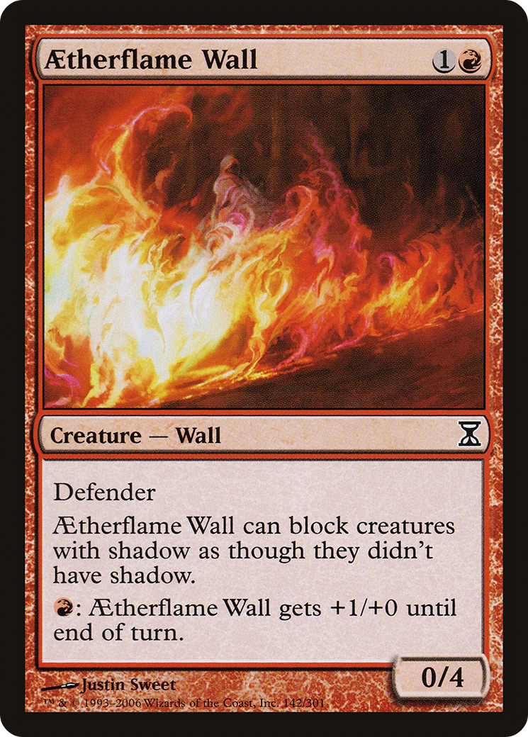 Aetherflame Wall (TSP-142) (Foil)