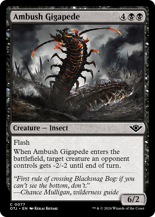 Ambush Gigapede (OTJ-077) (Foil)