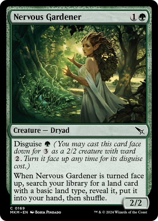 Nervous Gardener (MKM-169) (Foil)