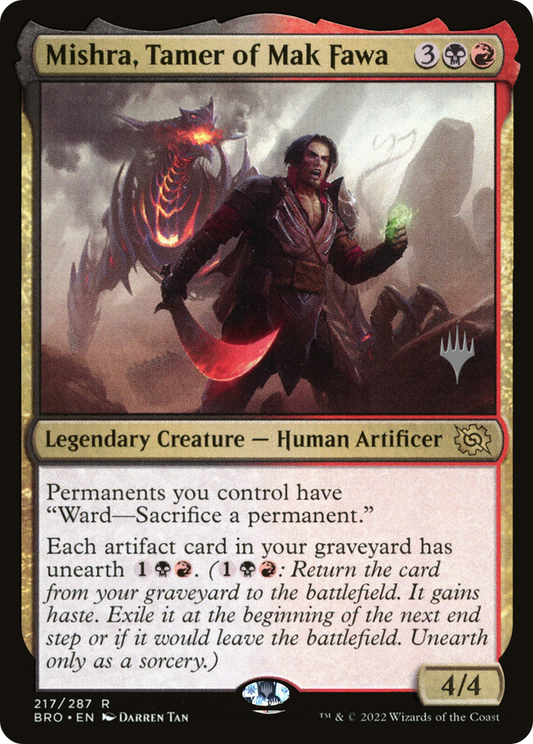 Mishra, Tamer of Mak Fawa (PPBRO-217P) (Foil)