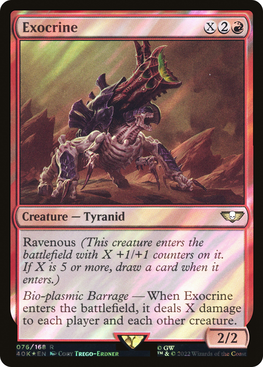 Exocrine (40K-76★) (Surge Foil)