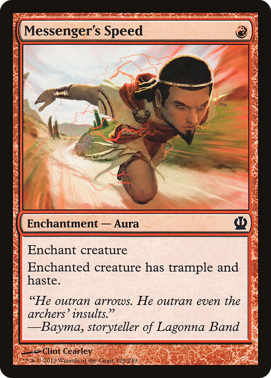 Messenger's Speed (THS-129) (Foil)