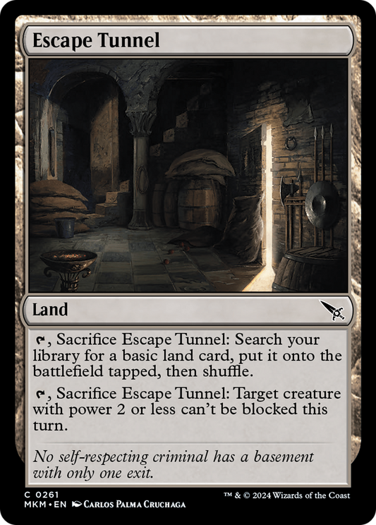 Escape Tunnel (MKM-261) (Foil)