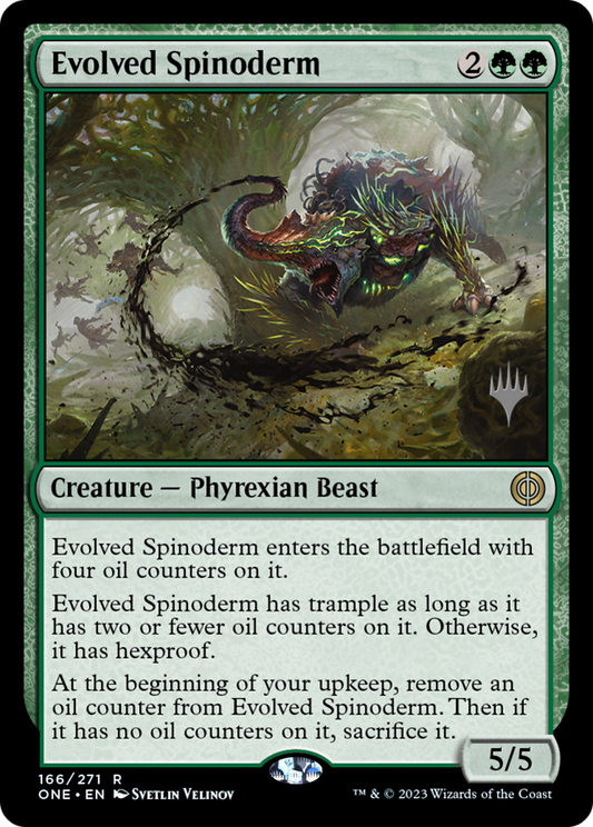 Evolved Spinoderm (PPONE-166P) (Foil)