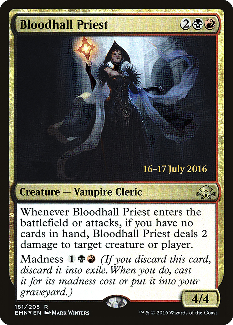 Bloodhall Priest (PRE-181S) (Foil)