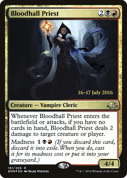 Bloodhall Priest (PRE-181S) (Foil)