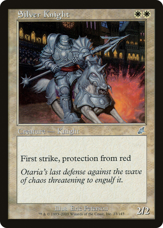 Silver Knight (SCG-023) (Foil)