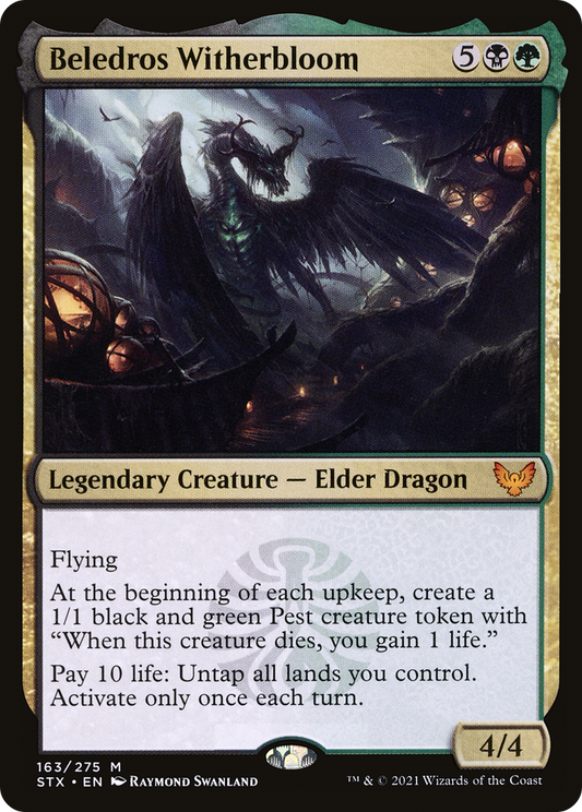 Beledros Witherbloom (STX-163) (Foil)