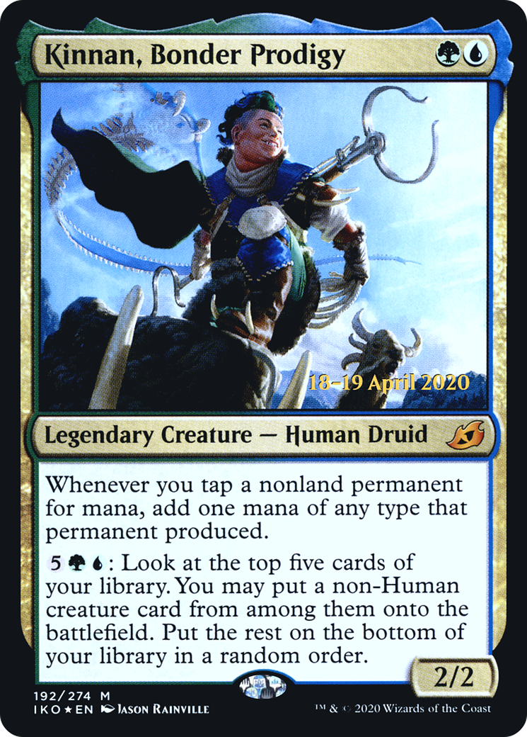 Kinnan, Bonder Prodigy (PRE-192S) (Foil)