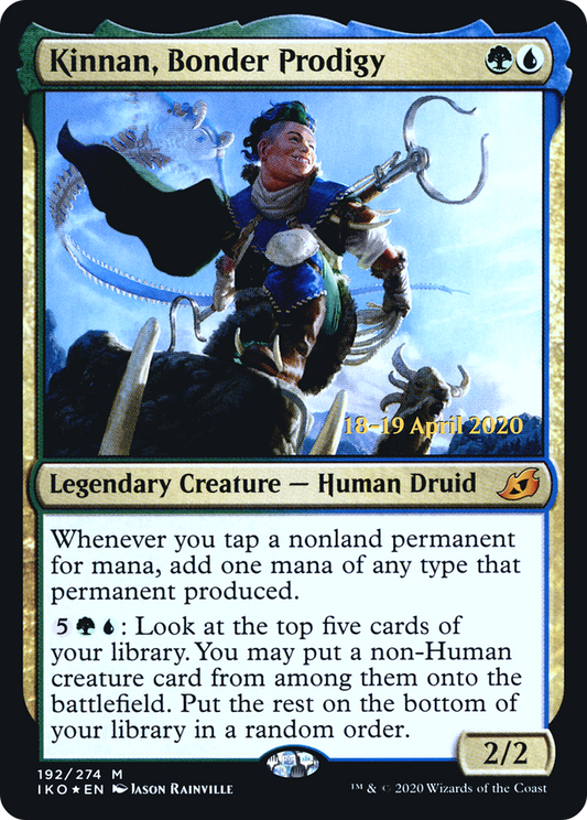 Kinnan, Bonder Prodigy (PRE-192S) (Foil)