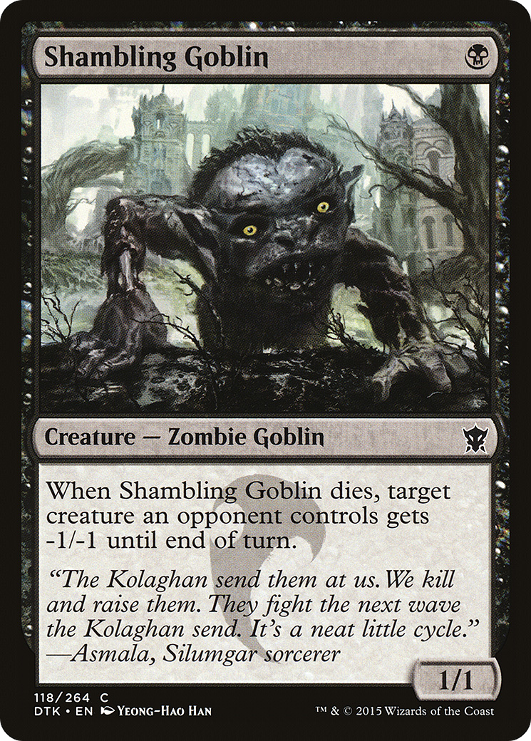 Shambling Goblin (DTK-118) (Foil)