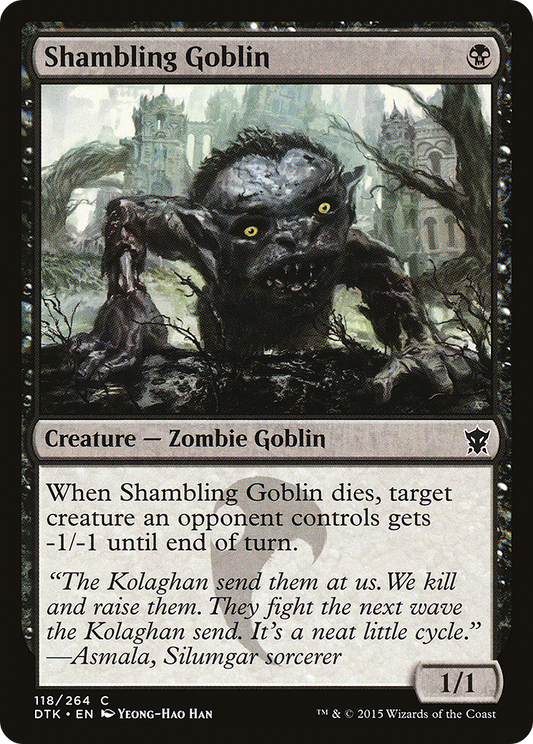 Shambling Goblin (DTK-118) (Foil)