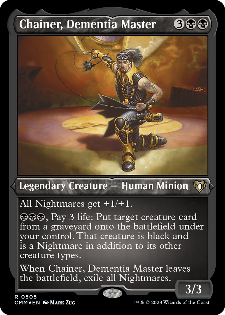 Chainer, Dementia Master (CMM-505) (Etched Foil)