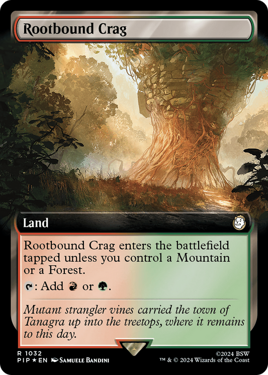 Rootbound Crag (PIP-1032) (Extended Art) (Surge Foil)