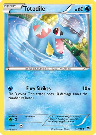 Totodile (PHF-015) (Reverse Holofoil)