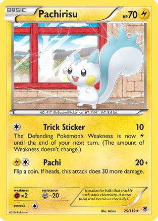 Pachirisu (PHF-025) (Reverse Holofoil)