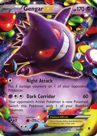 Gengar EX (PHF-034) (Holofoil)