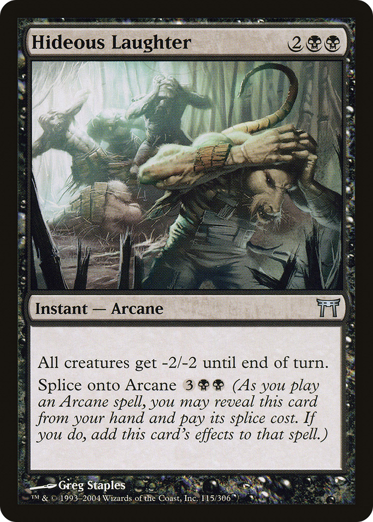 Hideous Laughter (CHK-115) (Foil)
