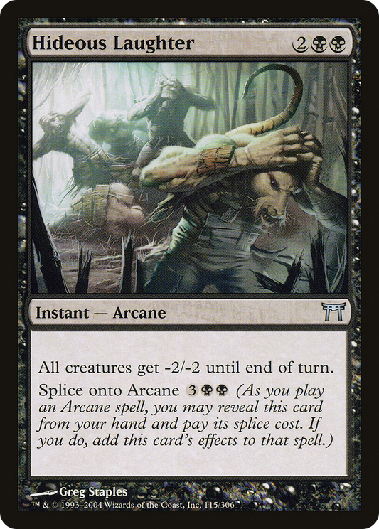 Hideous Laughter (CHK-115) (Foil)