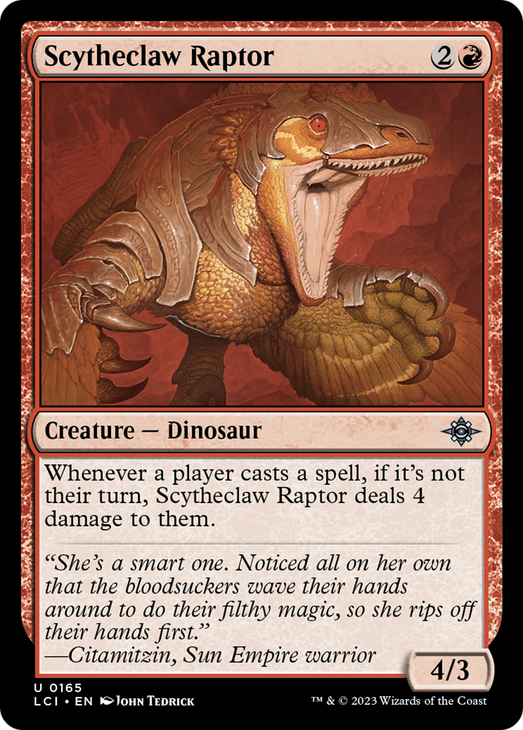 Scytheclaw Raptor (LCI-165)