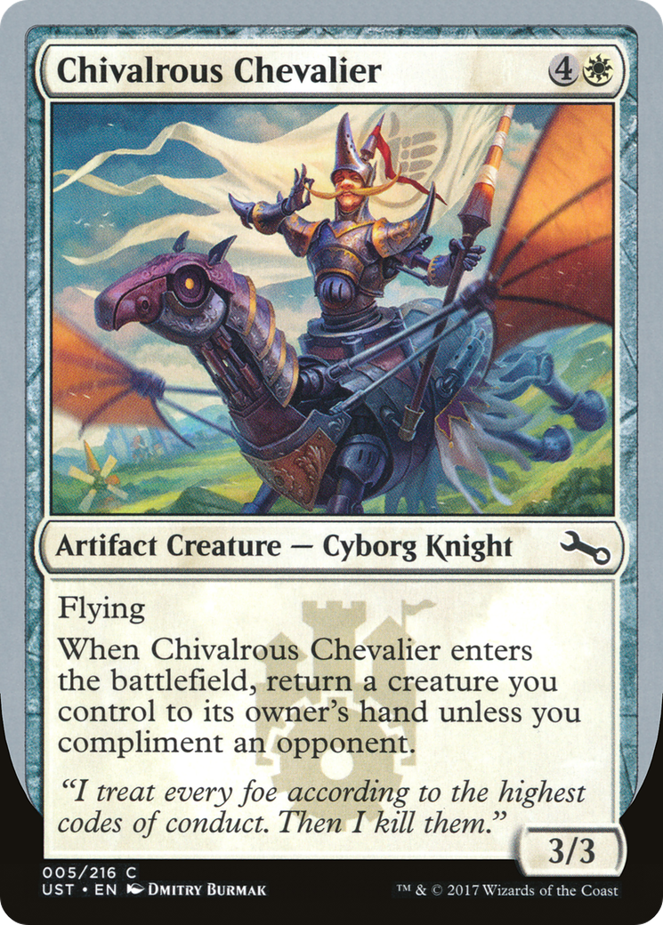 Chivalrous Chevalier (UST-005) (Foil)