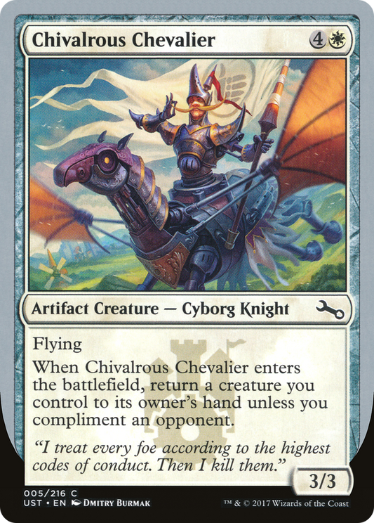 Chivalrous Chevalier (UST-005) (Foil)