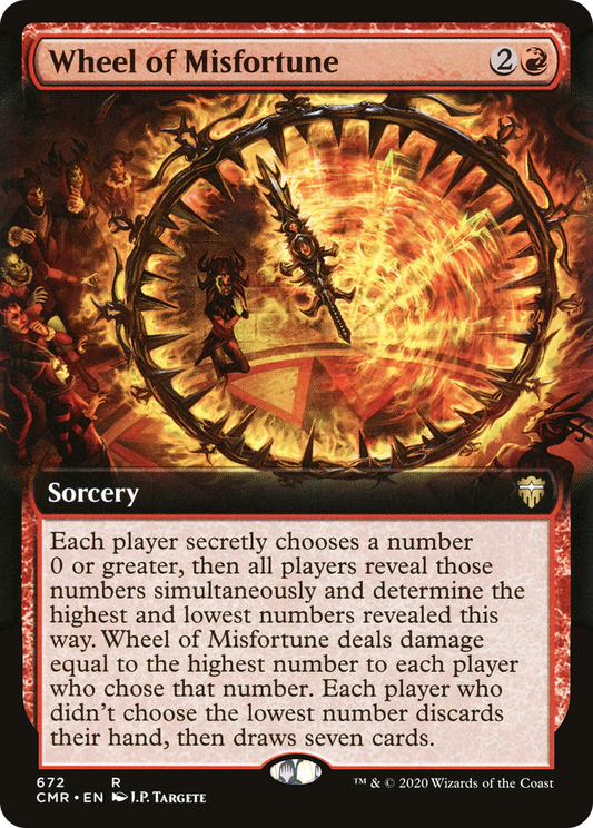 Wheel of Misfortune (CMR-672) (Extended Art)