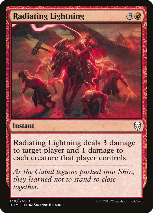 Radiating Lightning (DOM-138) (Foil)
