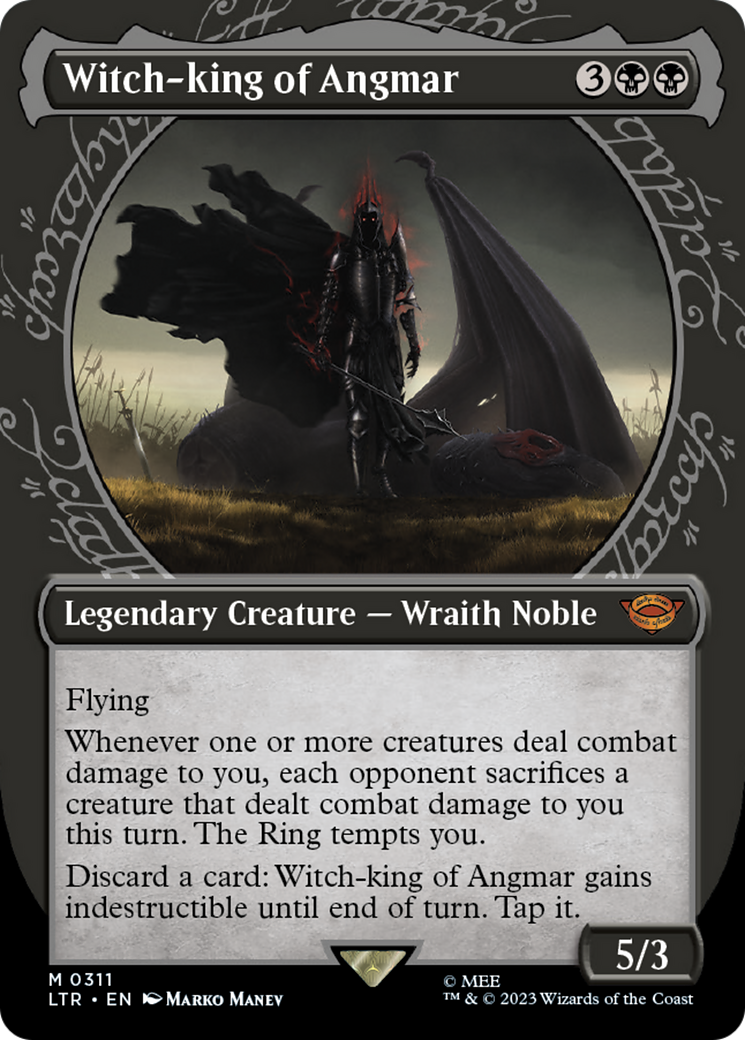 Witch-king of Angmar (LTR-311) (Showcase) (Borderless) (Foil)